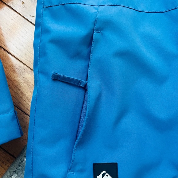 Quicksilver Boys Snow Ski Board Jacket Mission Solid Youth 16 X-Large Waterproof - Picture 3 of 9